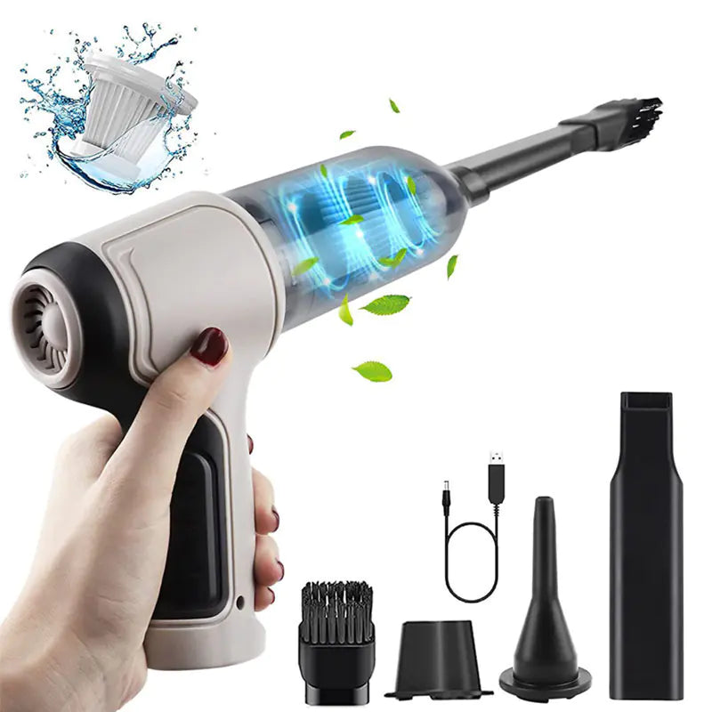 Portable Wireless Car Vacuum Cleaner and Blower