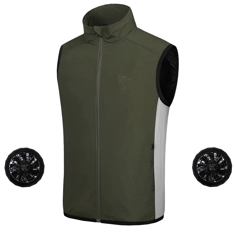 Smart Cooling Vest for Summer Outdoor Sports