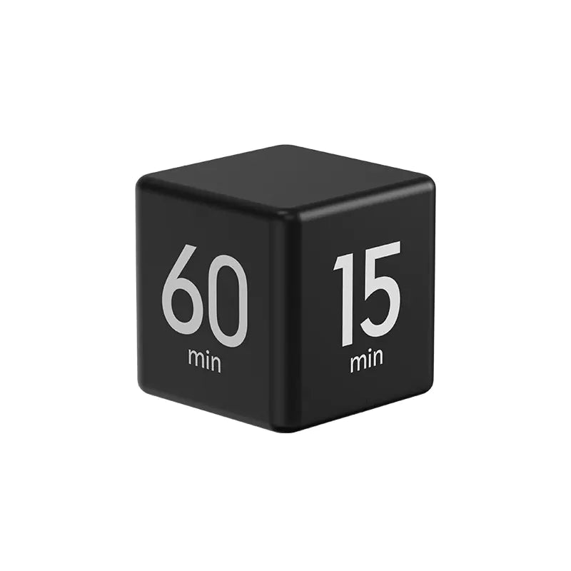 Mini Rubik's Cube Timer for Cooking and Time Management