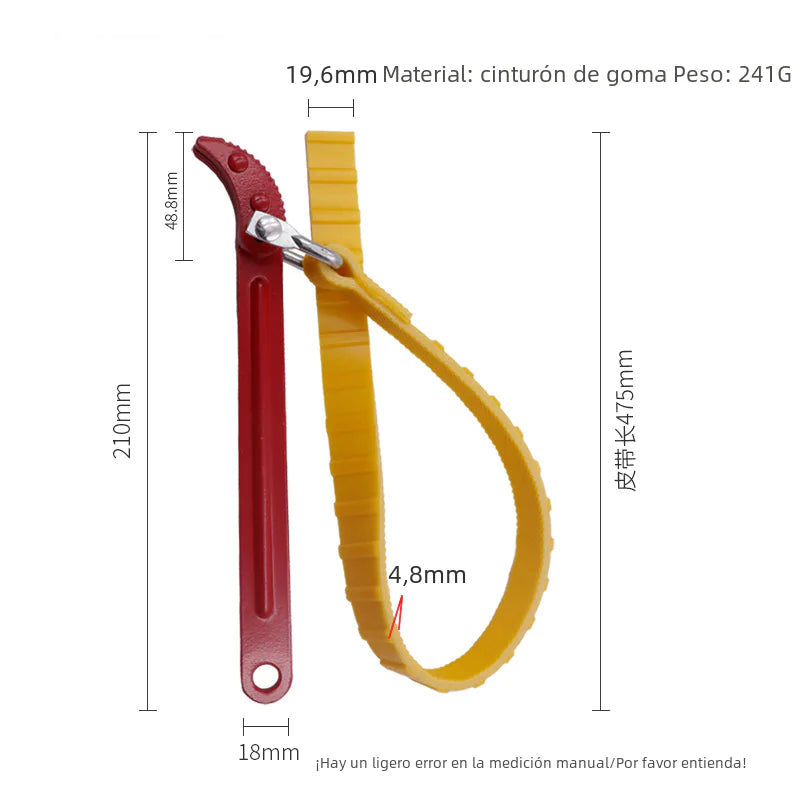 Oil Filter Wrench Tool for Auto Oil Change