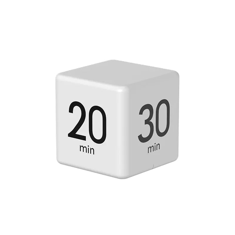 Mini Rubik's Cube Timer for Cooking and Time Management