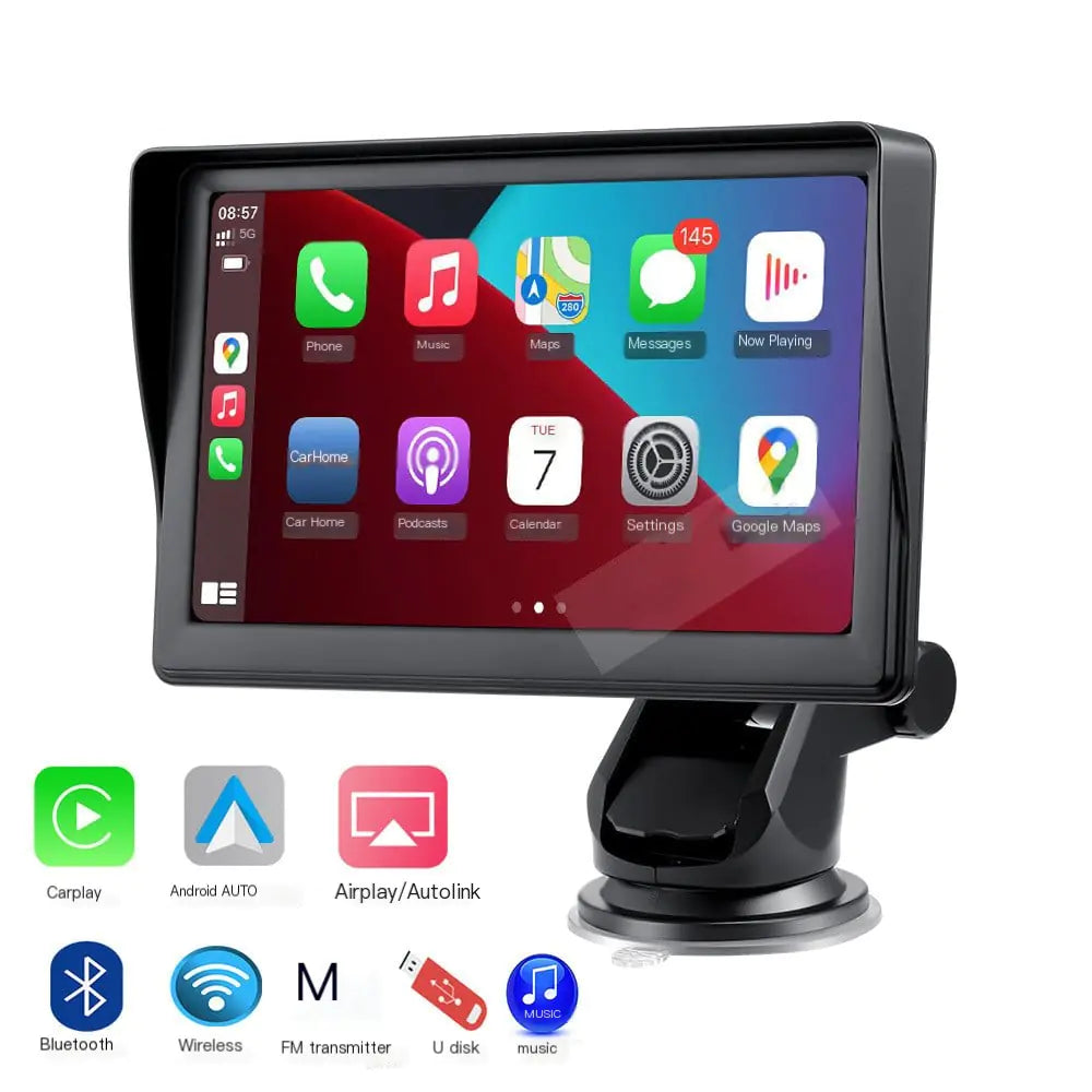 7" IPS Wireless Carplay Smart Screen Navigation