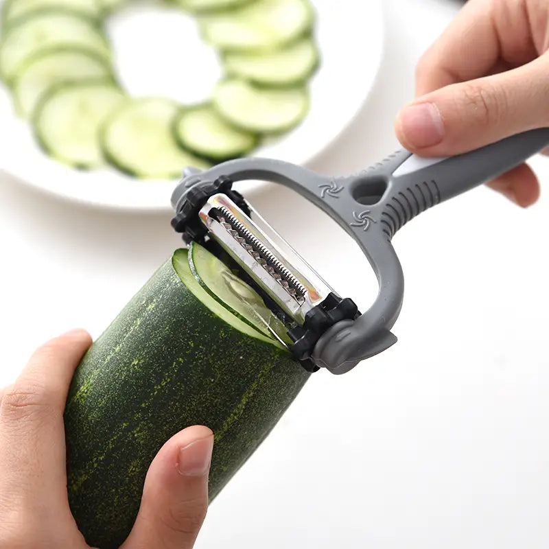 360° Multifunctional Vegetable Julienne Peeler and Slicer