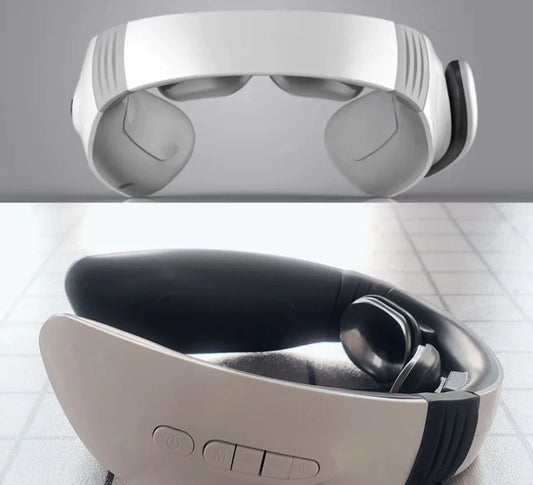 Smart Neck Massager with Pulse Vibration Therapy
