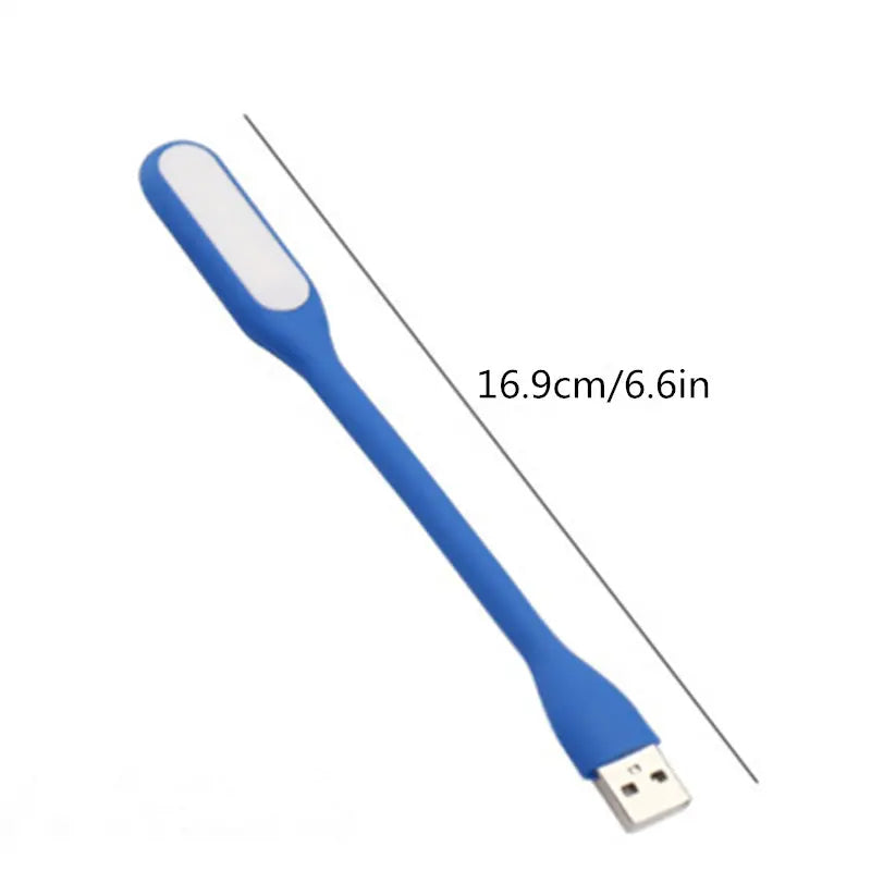 Portable Mini USB LED Flexible Book Light (1pc)