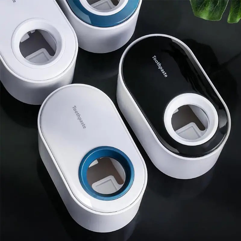 Automatic Toothpaste Squeezer and Dispenser Set