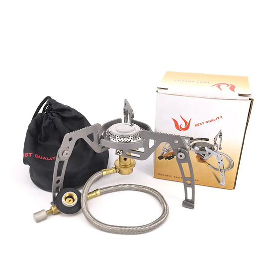 Portable Gas Stove for Outdoor Camping and Mountaineering