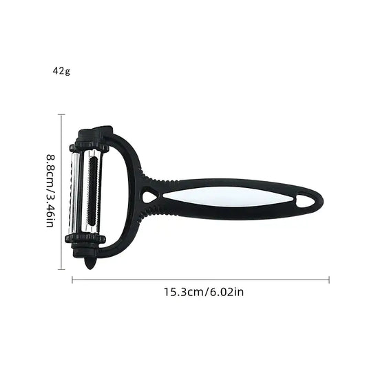 360° Multifunctional Vegetable Julienne Peeler and Slicer