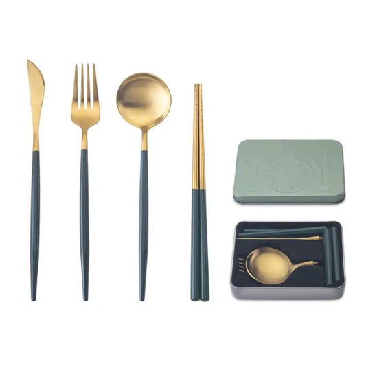 Portable Stainless Steel Cutlery Set
