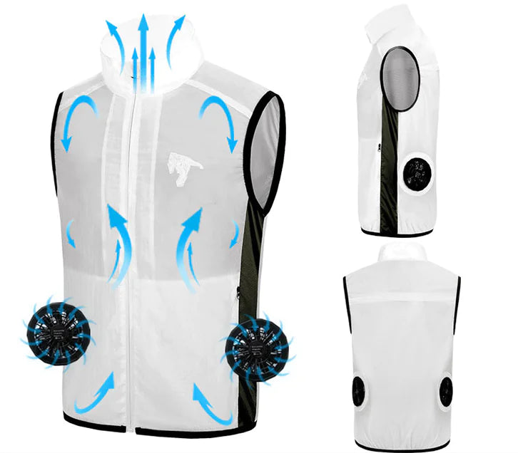 Smart Cooling Vest for Summer Outdoor Sports