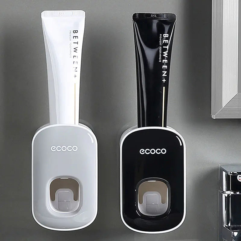 Automatic Wall-Mounted Toothpaste Squeezer with Gears
