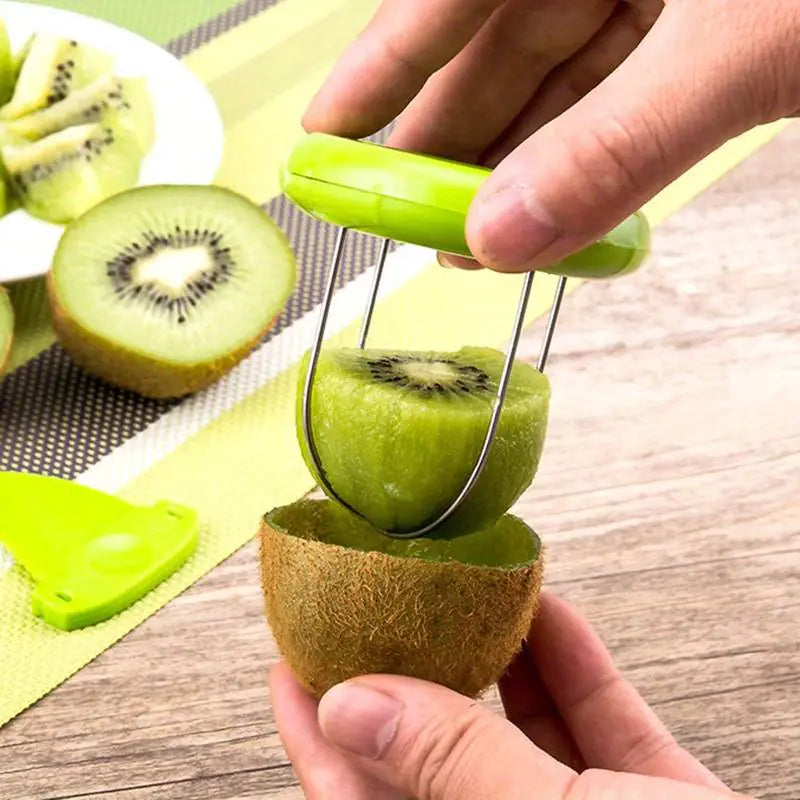 Kiwi Peeler and Splitter Tool for Special Fruits