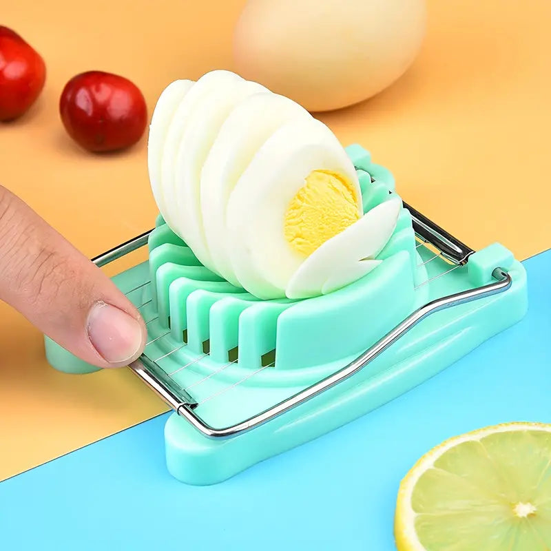 Multi-purpose Plastic Egg Cutter Tool for Kitchen