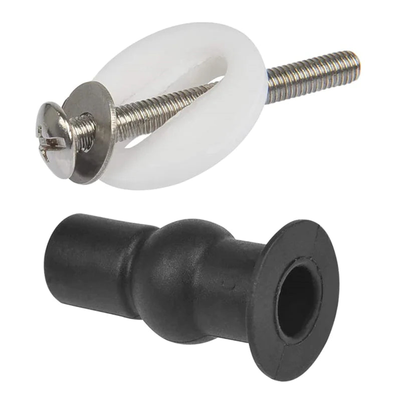 28 Plastic Expansion Screws for Toilet Seat Installation