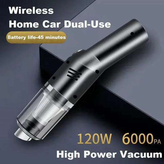 Mini Car Vacuum Cleaner for Wet & Dry Wireless Charging