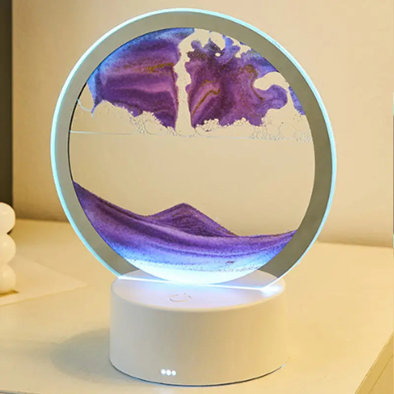3D Quicksand Table Lamp for Magical Home Decor