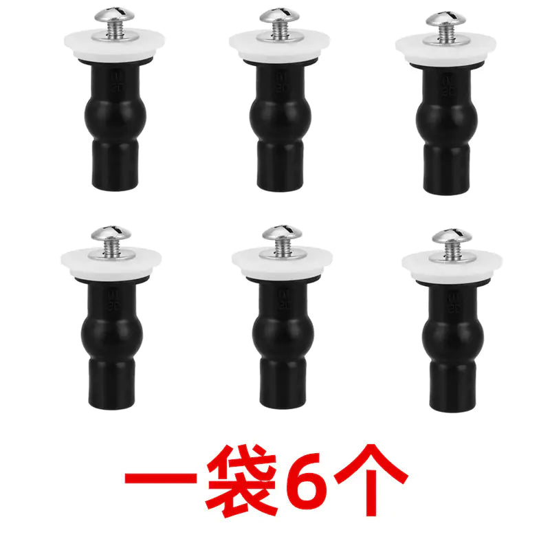 28 Plastic Expansion Screws for Toilet Seat Installation