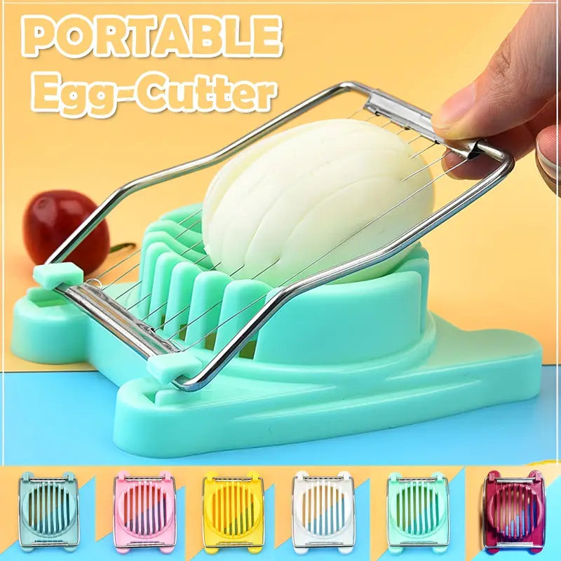 Multi-purpose Plastic Egg Cutter Tool for Kitchen