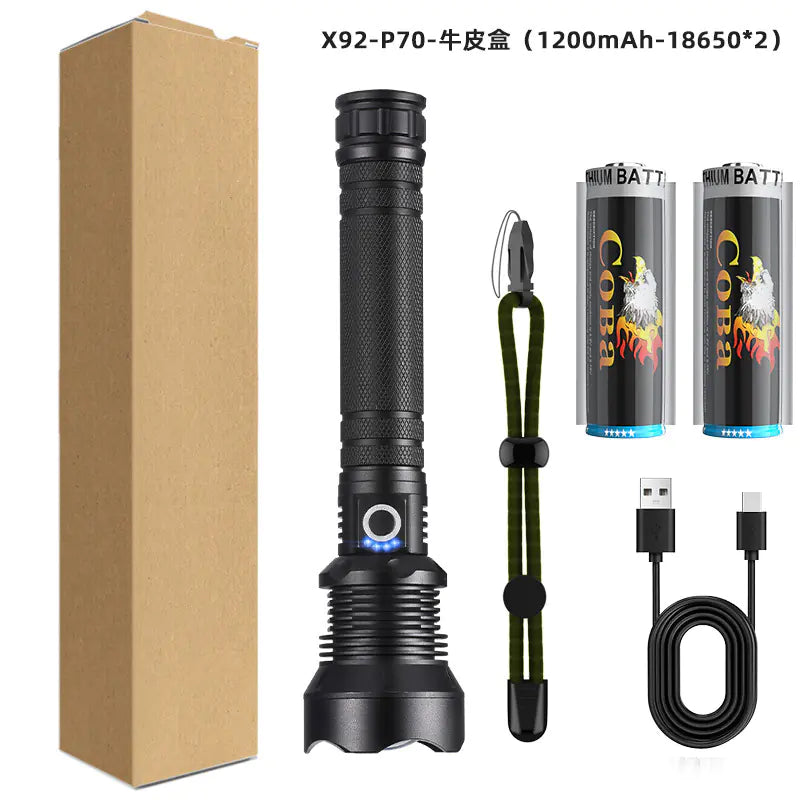 X92 USB Ultra Bright Flashlight
