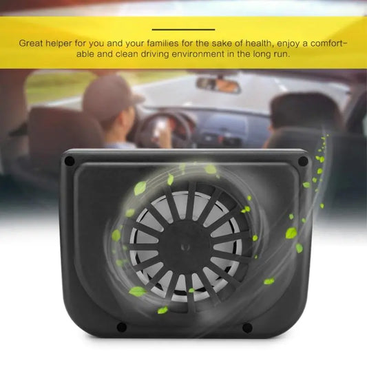 Car Solar Vent Fan for Cooling and Air Circulation