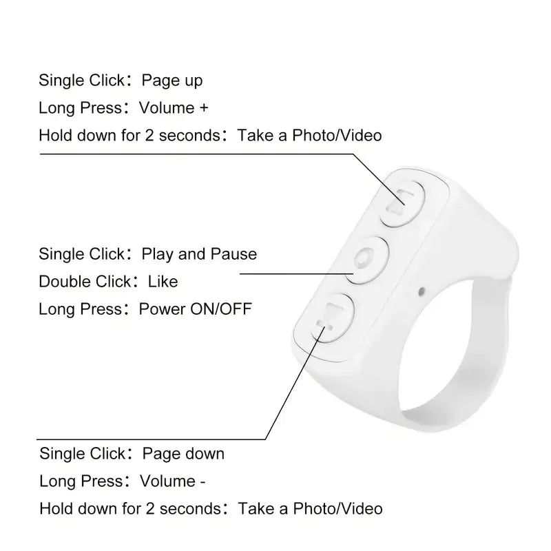 Bluetooth Remote Control for Mobile Phone Functions