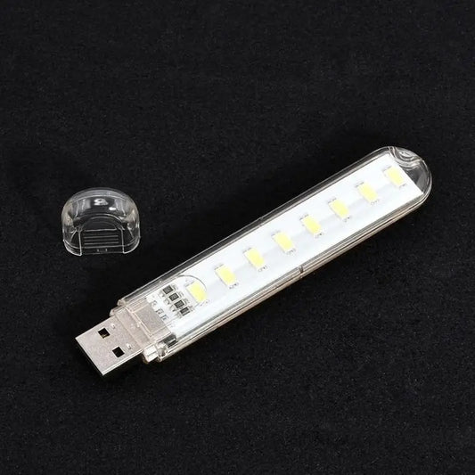 8 LED Mini USB Lamp for Camping and Mobile Devices