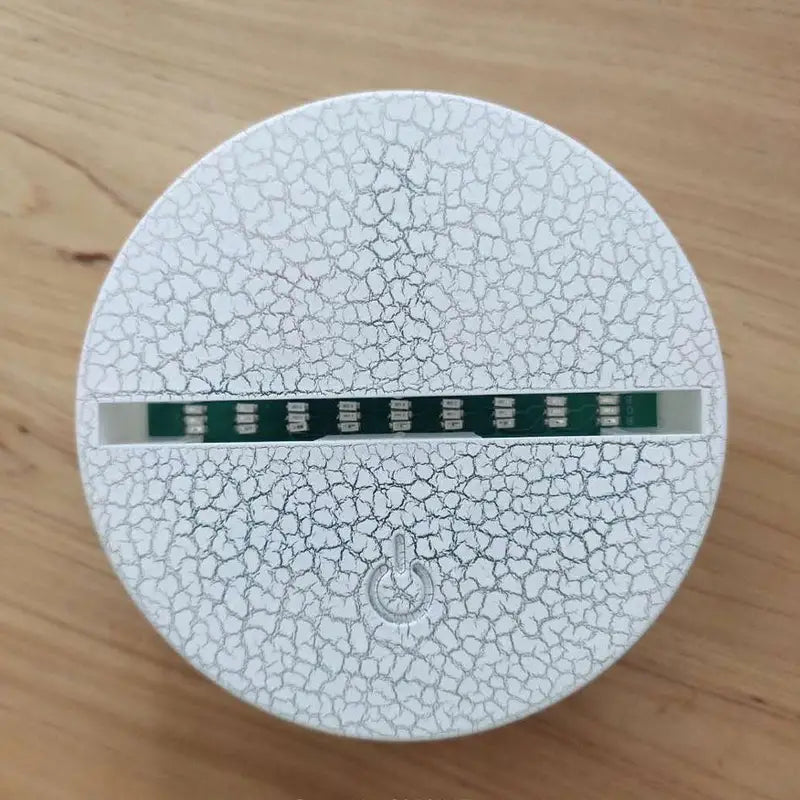 3D Heart Illusion LED Night Light with Remote Control