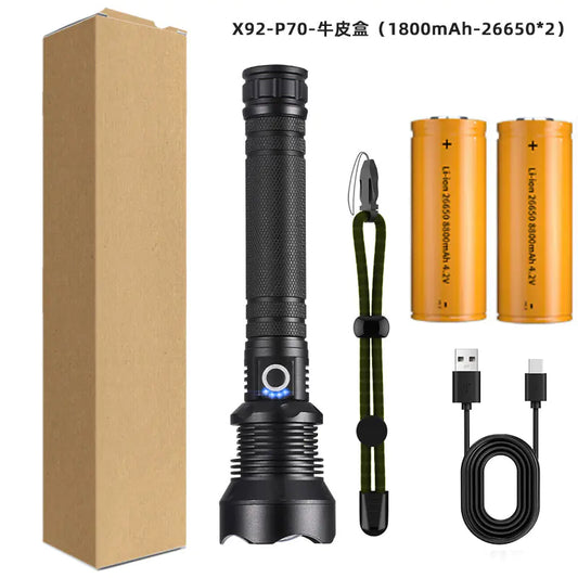 X92 USB Ultra Bright Flashlight