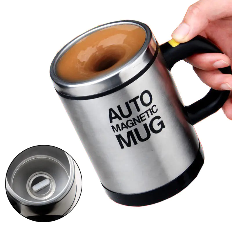 Smart Electric Self-Stirring Stainless Steel Mug