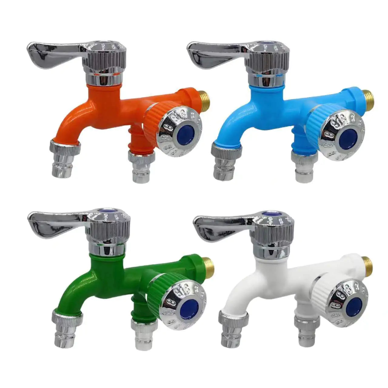 Multi-Function Colorful Plastic Faucet 4"