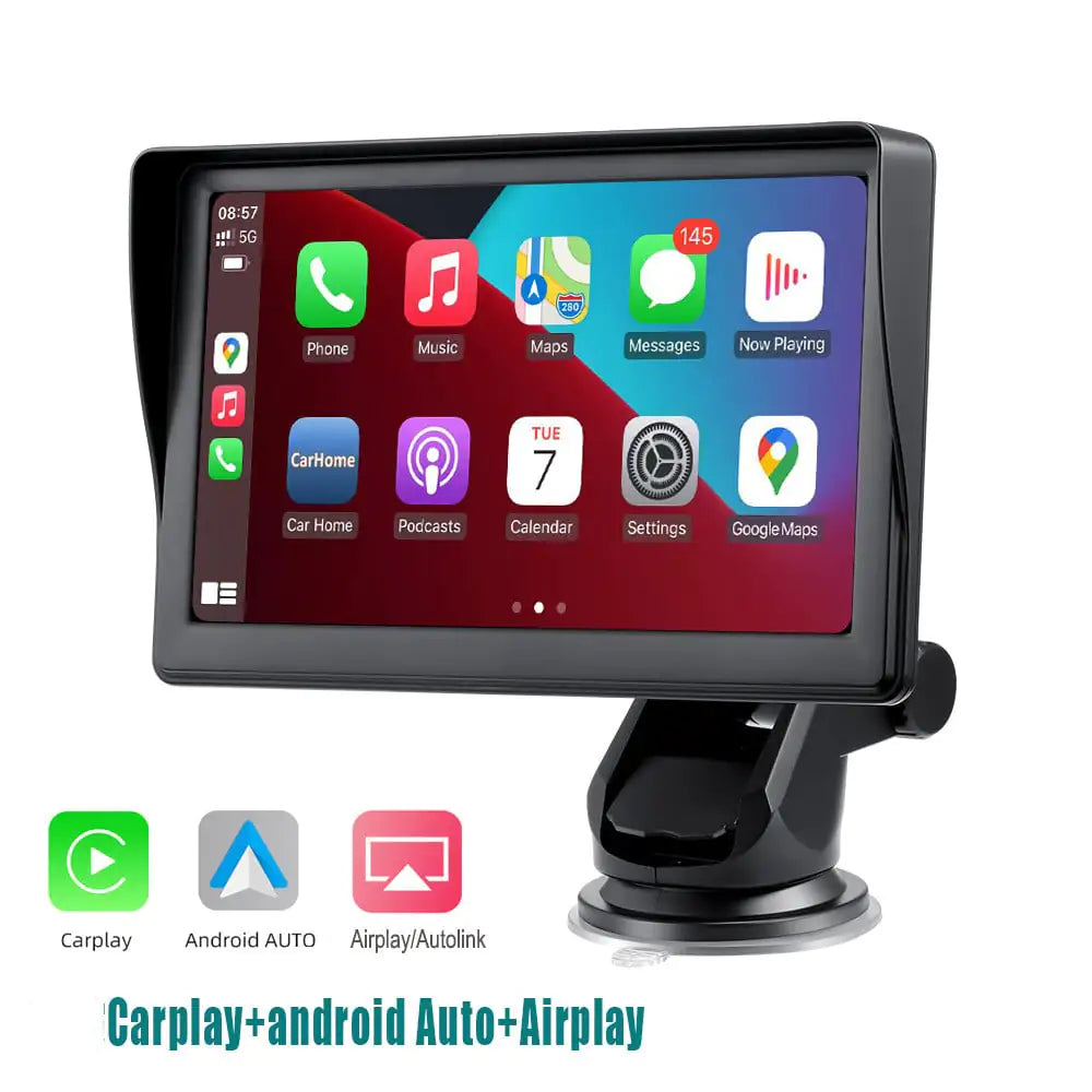 7" IPS Wireless Carplay Smart Screen Navigation