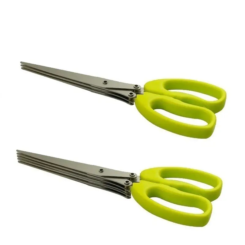 Multifunctional Stainless Steel Onion Scissors (1pc)