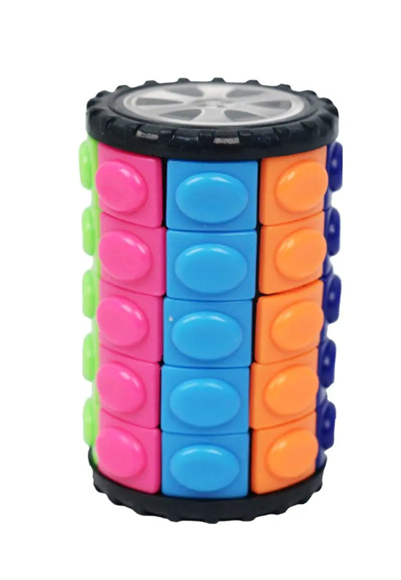 3D Magic Tower Puzzle Toy - Eco-Friendly ABS Corn Sticks