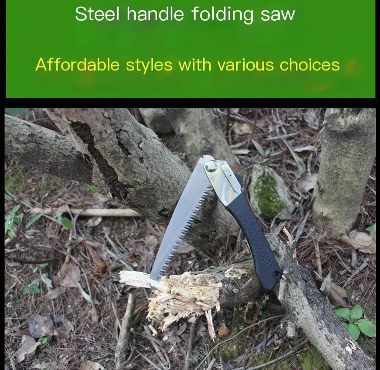 Folding Garden Hand Saw for Woodworking and Pruning