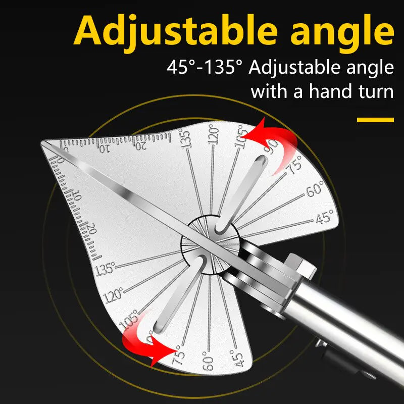 Multi-Angle Scissors Tool for Wire and Pipe Cutting