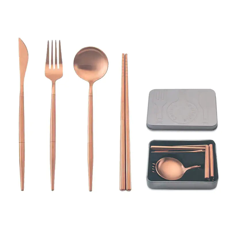 Portable Stainless Steel Cutlery Set