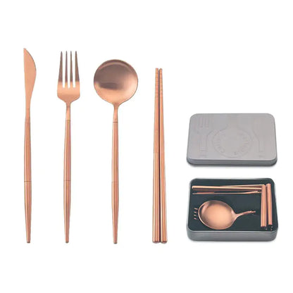 Portable Stainless Steel Cutlery Set