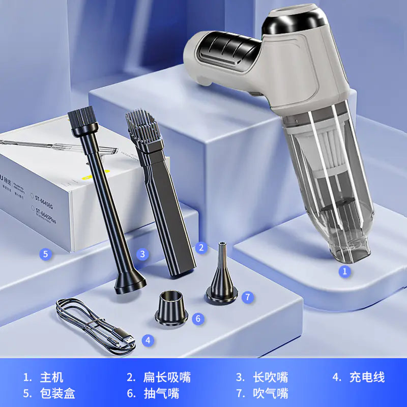 Portable Wireless Car Vacuum Cleaner and Blower