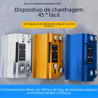 45-Degree Tile Bevel Cutting Tool and Grinder