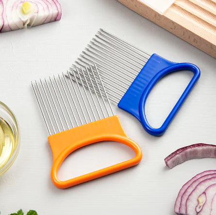 Vegetable Holder Cutting Aid Guide