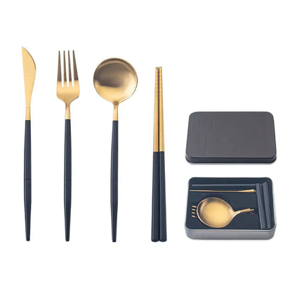Portable Stainless Steel Cutlery Set