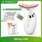 7-In-1 Neck Face Massager, 7 Color Led Face Neck Massage for Skin Care at Home, Portable Facial Massager,Face Sculpting Tool,Multifunctional Vibration
