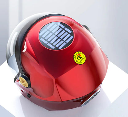 Smart Bluetooth Air Conditioning Helmet with Music