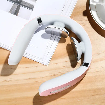Smart Neck Massager with Electric Therapy and Vibration