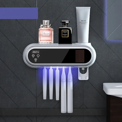 Smart UV Toothbrush Sterilizer & Holder