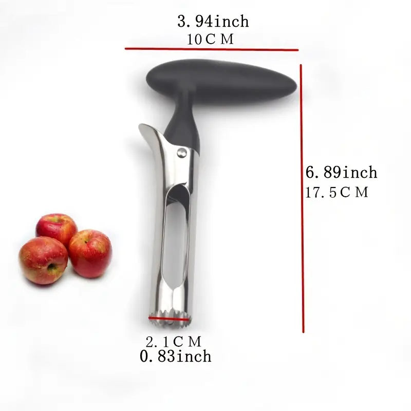Premium Stainless Steel Apple Corer for Kitchen Use