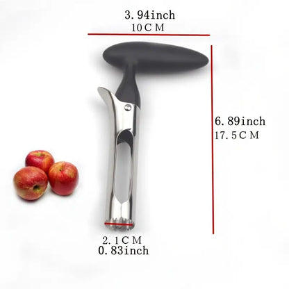 Premium Stainless Steel Apple Corer for Kitchen Use