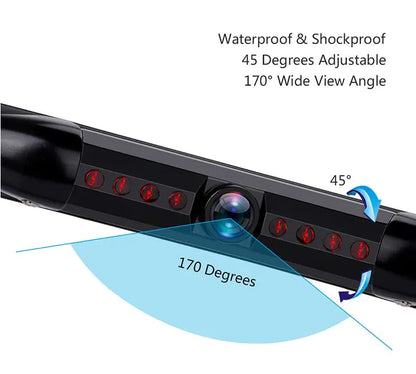 License Plate Frame with HD Night Vision Camera