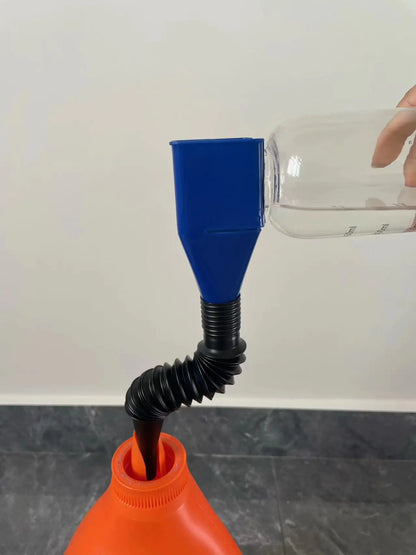 Convenient Fuel Funnel for Gasoline & Oil (Emergency Tool)