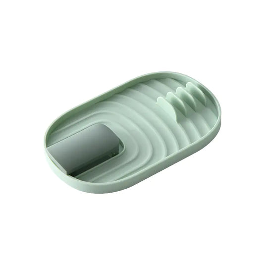 Folding Pot Lid Spoon Holder Kitchen Gadget (1pc)